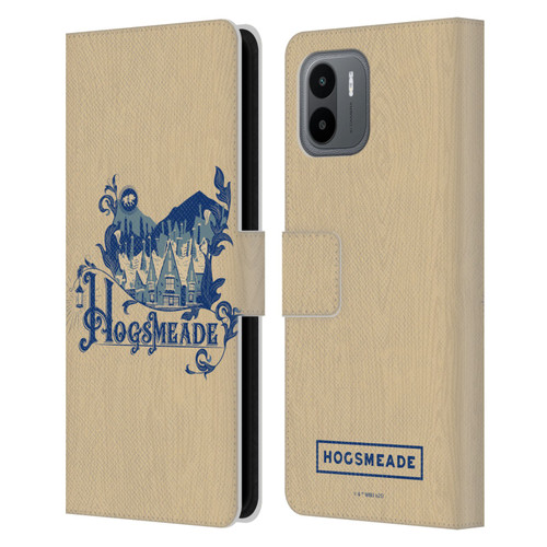 Harry Potter Locations Typography Hogsmeade Leather Book Wallet Case Cover For Xiaomi Redmi A2
