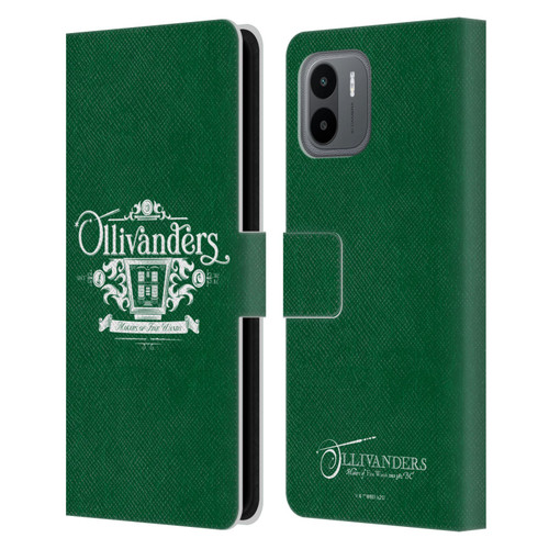 Harry Potter Locations Typography Ollivanders Leather Book Wallet Case Cover For Xiaomi Redmi A2 Harry Potter Locations Typography Ollivanders Leather Book Wallet Case Cover For Xiaomi Redmi A2