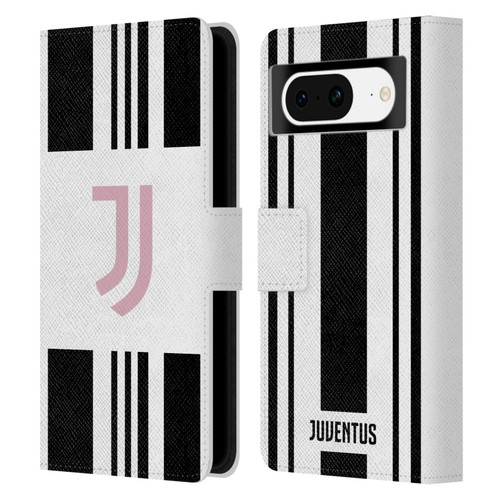 Juventus Football Club 2025/26 Kit Home Leather Book Wallet Case Cover For Google Pixel 8