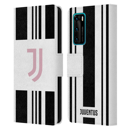 Juventus Football Club 2025/26 Kit Home Leather Book Wallet Case Cover For Huawei P40 5G