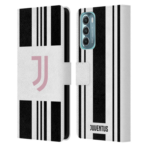Juventus Football Club 2025/26 Kit Home Leather Book Wallet Case Cover For Motorola Moto G Stylus 5G (2022)