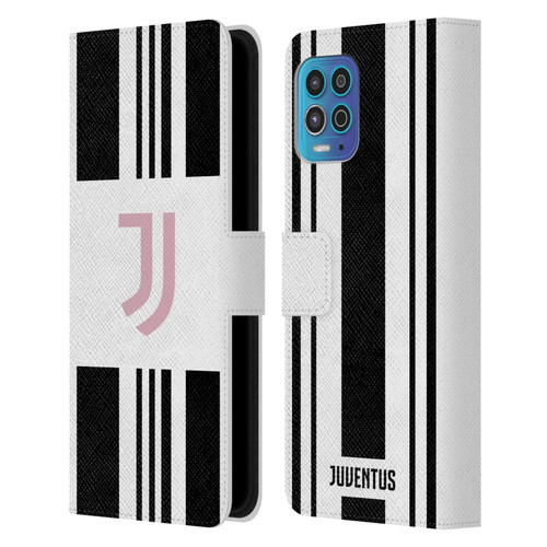 Juventus Football Club 2025/26 Kit Home Leather Book Wallet Case Cover For Motorola Moto G100