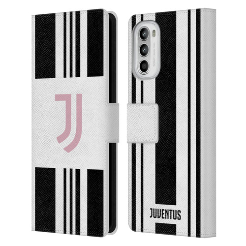Juventus Football Club 2025/26 Kit Home Leather Book Wallet Case Cover For Motorola Moto G52