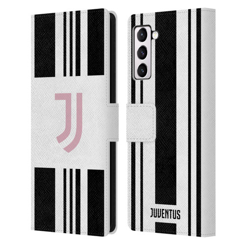 Juventus Football Club 2025/26 Kit Home Leather Book Wallet Case Cover For Samsung Galaxy S21+ 5G