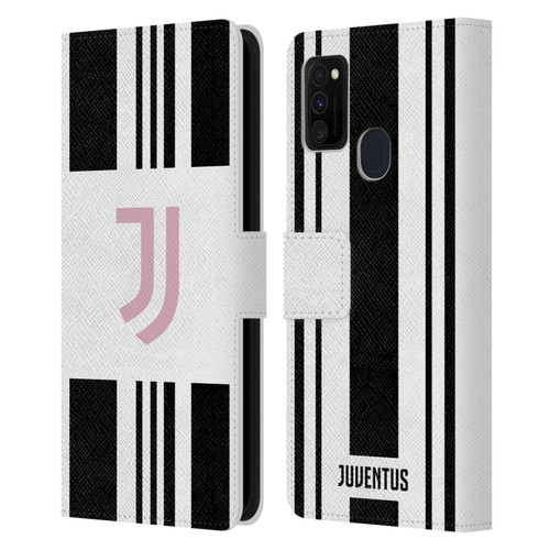 Juventus Football Club 2025/26 Kit Home Leather Book Wallet Case Cover For Samsung Galaxy M30s (2019)/M21 (2020)