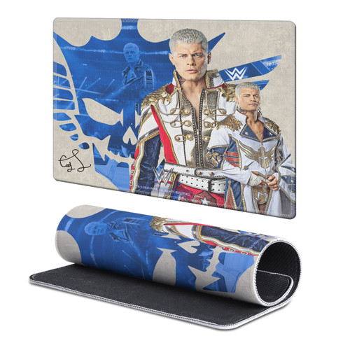 WWE Cody Rhodes Superstar Graphics & Signature Gaming Office Desk PC Keyboard Mouse Mat Pad - S WWE Cody Rhodes Superstar Graphics & Signature Gaming Office Desk PC Keyboard Mouse Mat Pad - S