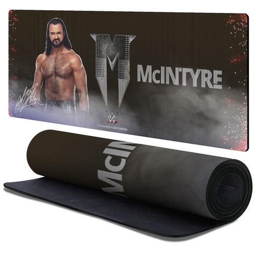 WWE Drew McIntyre LED Image Gaming Office Desk PC Keyboard Mouse Mat Pad 37.4 x 15.75 x 0.16 inches (900 x 400 mm) - XL