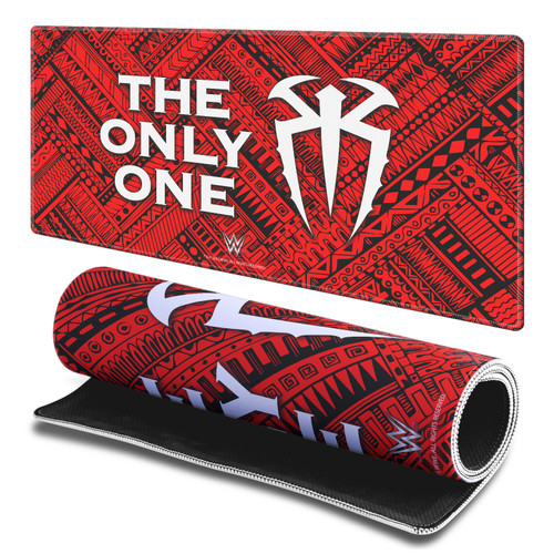 WWE Roman Reigns Pattern Gaming Office Desk PC Keyboard Mouse Mat Pad - L