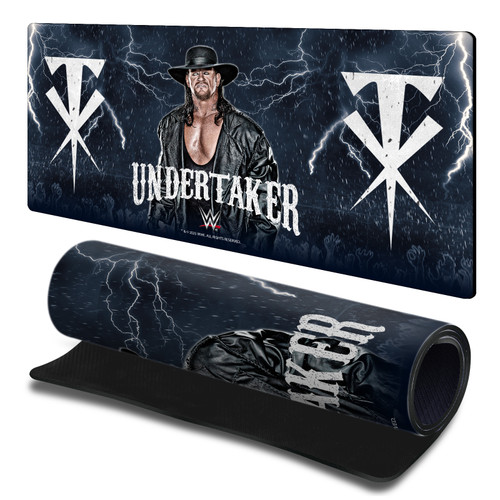 WWE The Undertaker Portrait Gaming Office Desk PC Keyboard Mouse Mat Pad 23.62 x 11.81 x 0.12 inches (600 x 300 mm) - L