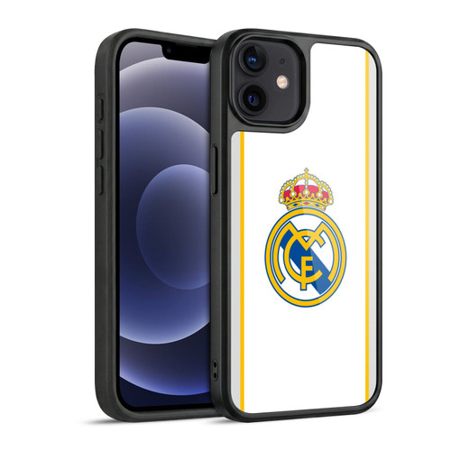 Real Madrid CF Badge White Gel Armour Case For Apple iPhone 12 / iPhone 12 Pro