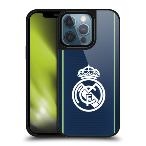 Real Madrid CF Badge Dark Blue Gel Armour Case For Apple iPhone 13 Pro