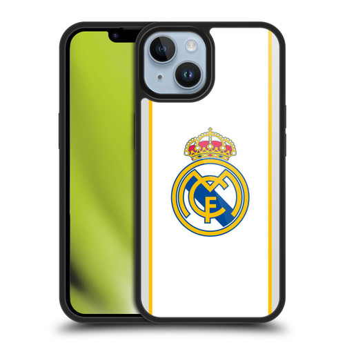 Real Madrid CF Badge White Gel Armour Case For Apple iPhone 14