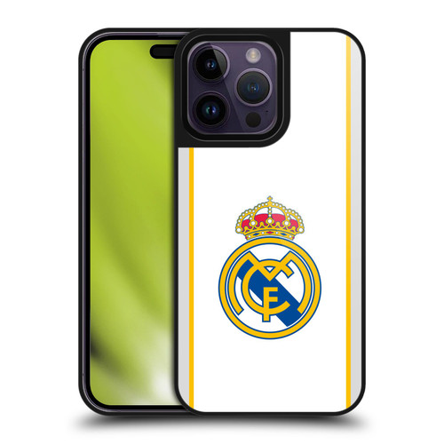 Real Madrid CF Badge White Gel Armour Case For Apple iPhone 14 Pro Max Real Madrid CF Badge White Gel Armour Case For Apple iPhone 14 Pro Max