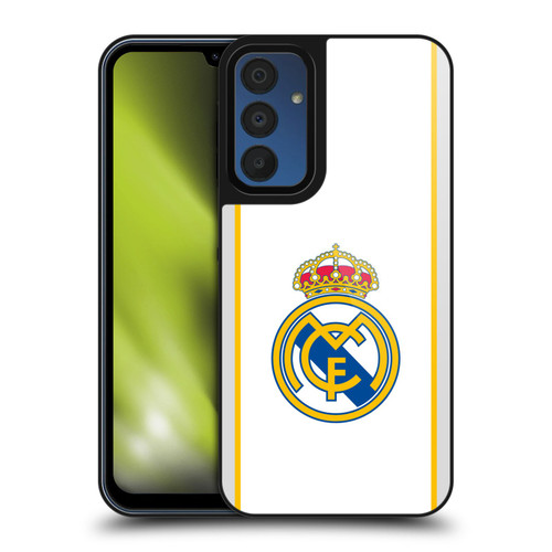 Real Madrid CF Badge White Gel Armour Case For Samsung Galaxy A15
