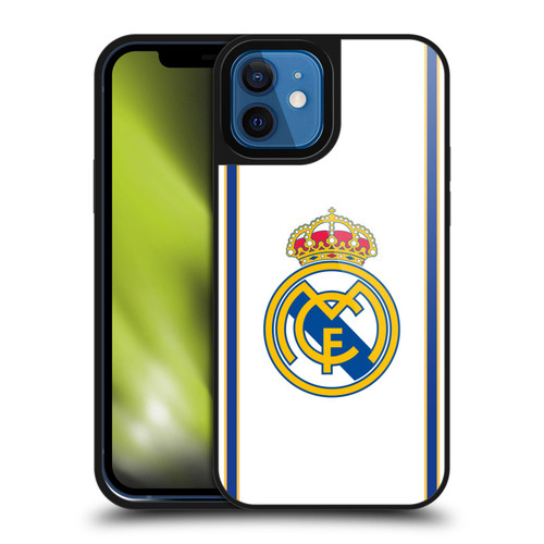 Real Madrid CF Retro Bring Back 99/00 White Gel Armour Case For Apple iPhone 12 / iPhone 12 Pro