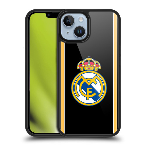 Real Madrid CF Retro Bring Back 99/00 Black Gel Armour Case For Apple iPhone 14