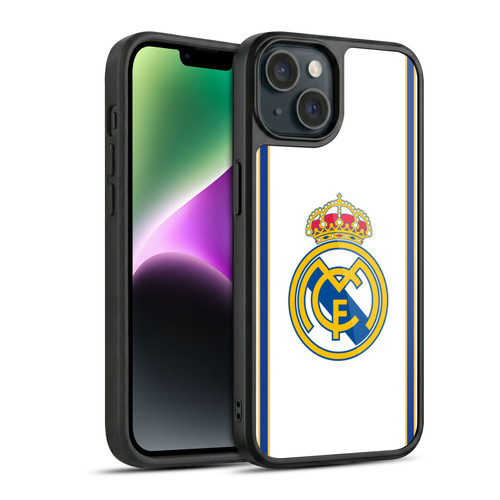 Real Madrid CF Retro Bring Back 99/00 White Gel Armour Case For Apple iPhone 14