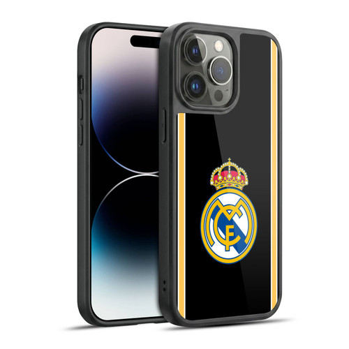 Real Madrid CF Retro Bring Back 99/00 Black Gel Armour Case For Apple iPhone 14 Pro Max