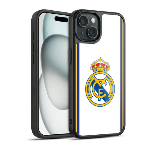 Real Madrid CF Retro Bring Back 99/00 White Gel Armour Case For Apple iPhone 15
