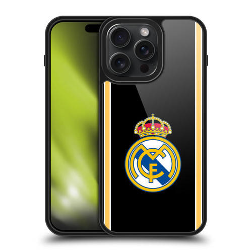 Real Madrid CF Retro Bring Back 99/00 Black Gel Armour Case For Apple iPhone 15 Pro Max
