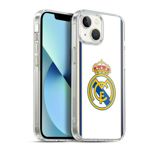 Real Madrid CF Retro Bring Back 99/00 White Soft Gel Case for Apple iPhone 13