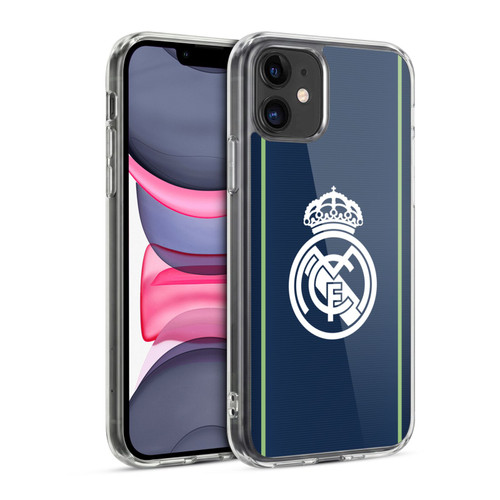 Real Madrid CF Badge Dark Blue Soft Gel Case for Apple iPhone 11