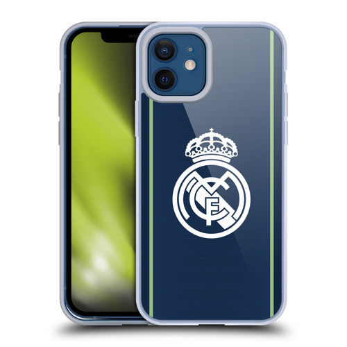 Real Madrid CF Badge Dark Blue Soft Gel Case for Apple iPhone 12 / iPhone 12 Pro & MagSafe