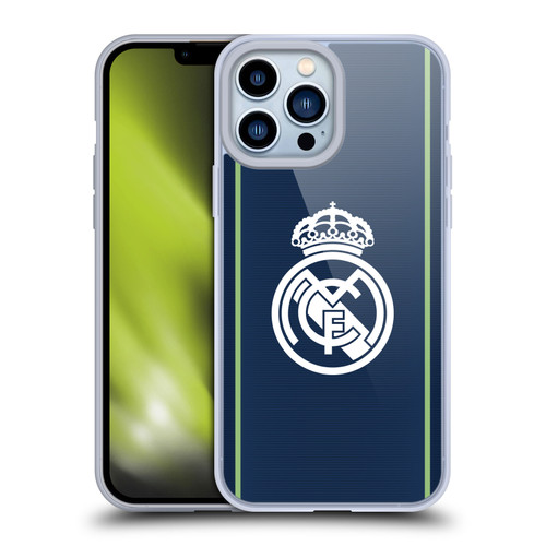 Real Madrid CF Badge Dark Blue Soft Gel Case for Apple iPhone 13 Pro Max & MagSafe
