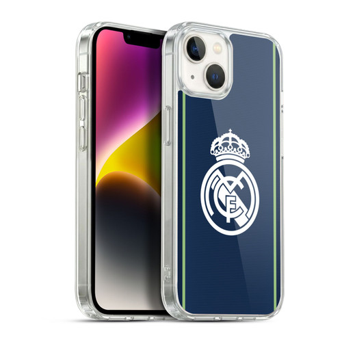 Real Madrid CF Badge Dark Blue Soft Gel Case for Apple iPhone 14 Plus & MagSafe