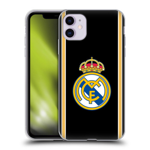Real Madrid CF Retro Bring Back 99/00 Black Soft Gel Case for Apple iPhone 11