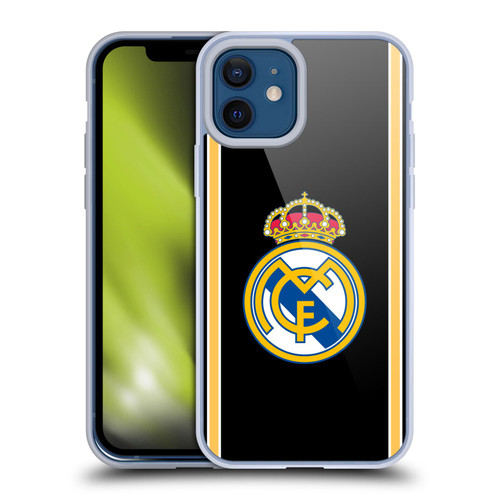 Real Madrid CF Retro Bring Back 99/00 Black Soft Gel Case for Apple iPhone 12 / iPhone 12 Pro
