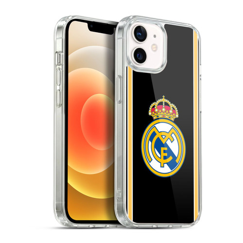 Real Madrid CF Retro Bring Back 99/00 Black Soft Gel Case for Apple iPhone 12 / iPhone 12 Pro & MagSafe