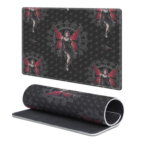 Anne Stokes Fairy & Fantasy Aracnafaria Gaming Office Desk PC Keyboard Mouse Mat Pad - S