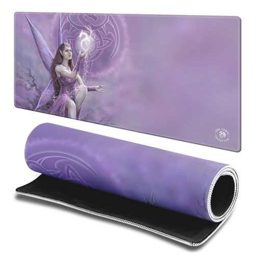 Anne Stokes Fairy & Fantasy Celtic Gaming Office Desk PC Keyboard Mouse Mat Pad - L