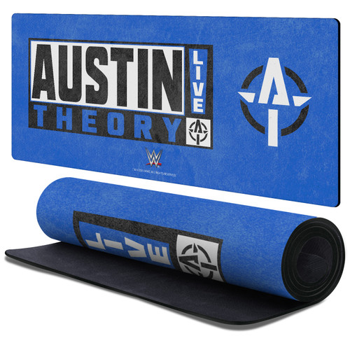 WWE Austin Theory Live Gaming Office Desk PC Keyboard Mouse Mat Pad 37.4 x 15.75 x 0.16 inches (900 x 400 mm) - XL