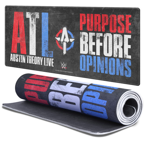 WWE Austin Theory Purpose Before Opinions Gaming Office Desk PC Keyboard Mouse Mat Pad - XL