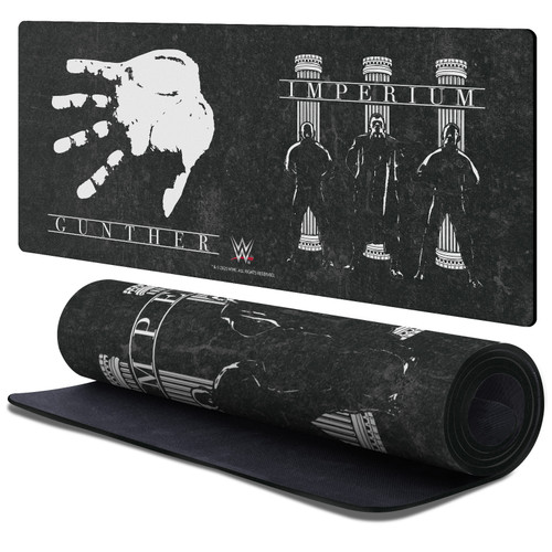 WWE Gunther Distressed Hand Gaming Office Desk PC Keyboard Mouse Mat Pad 37.4 x 15.75 x 0.16 inches (900 x 400 mm) - XL