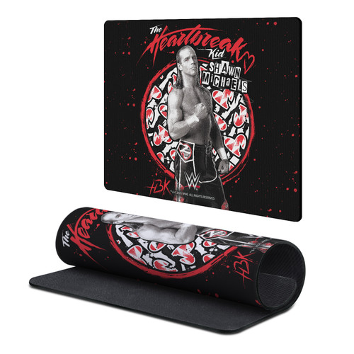 WWE Shawn Michaels Heart Break Kid Gaming Office Desk PC Keyboard Mouse Mat Pad 9.84 x 11.81 x 0.12 inches (250 x 300 mm) - S