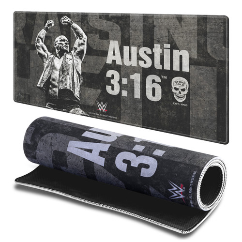 WWE Stone Cold Steve Austin Raising Gaming Office Desk PC Keyboard Mouse Mat Pad - L