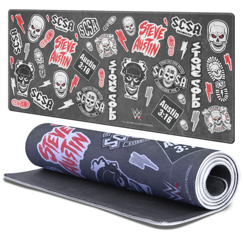 WWE Stone Cold Steve Austin Icons Gaming Office Desk PC Keyboard Mouse Mat Pad - XL WWE Stone Cold Steve Austin Icons Gaming Office Desk PC Keyboard Mouse Mat Pad - XL