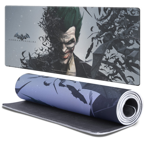 Batman Arkham Origins Key Art Joker Gaming Office Desk PC Keyboard Mouse Mat Pad - XL