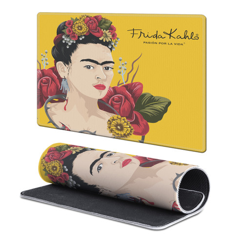 Frida Kahlo Mix Art Portrait Gaming Office Desk PC Keyboard Mouse Mat Pad - S Frida Kahlo Mix Art Portrait Gaming Office Desk PC Keyboard Mouse Mat Pad - S