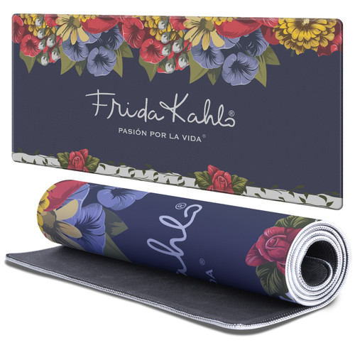 Frida Kahlo Mix Art Blooms Gaming Office Desk PC Keyboard Mouse Mat Pad - XL Frida Kahlo Mix Art Blooms Gaming Office Desk PC Keyboard Mouse Mat Pad - XL