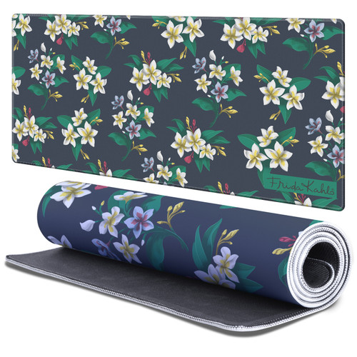 Frida Kahlo Mix Art Plumeria Gaming Office Desk PC Keyboard Mouse Mat Pad - XL Frida Kahlo Mix Art Plumeria Gaming Office Desk PC Keyboard Mouse Mat Pad - XL
