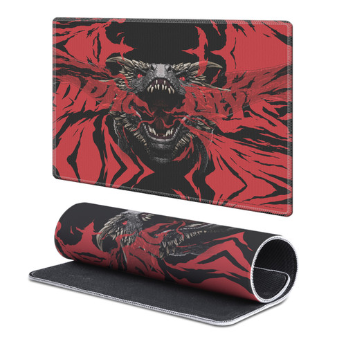 HBO Game of Thrones Graphic Art Dracarys Gaming Office Desk PC Keyboard Mouse Mat Pad 9.84 x 11.81 x 0.12 inches (250 x 300 mm) - S
