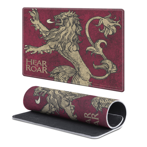 HBO Game of Thrones Graphic Art House Lannister Gaming Office Desk PC Keyboard Mouse Mat Pad 9.84 x 11.81 x 0.12 inches (250 x 300 mm) - S
