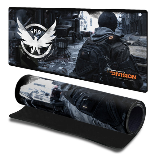 Tom Clancy's The Division Graphics Character Gaming Office Desk PC Keyboard Mouse Mat Pad 23.62 x 11.81 x 0.12 inches (600 x 300 mm) - L