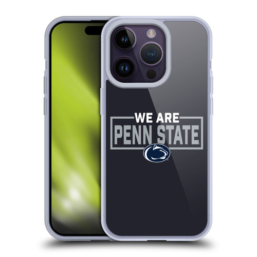 Pennsylvania State University PSU Pennsylvania State Art We Are Penn State 3 Soft Gel Case for Apple iPhone 14 Pro & MagSafe