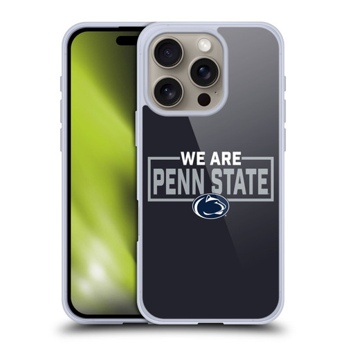 Pennsylvania State University PSU Pennsylvania State Art We Are Penn State 3 Soft Gel Case for Apple iPhone 16 Pro Pennsylvania State University PSU Pennsylvania State Art We Are Penn State 3 Soft Gel Case for Apple iPhone 16 Pro