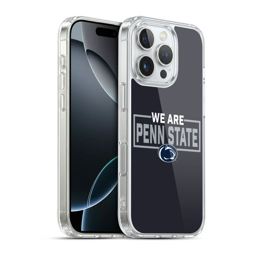 Pennsylvania State University PSU Pennsylvania State Art We Are Penn State 3 Soft Gel Case for Apple iPhone 16 Pro & MagSafe